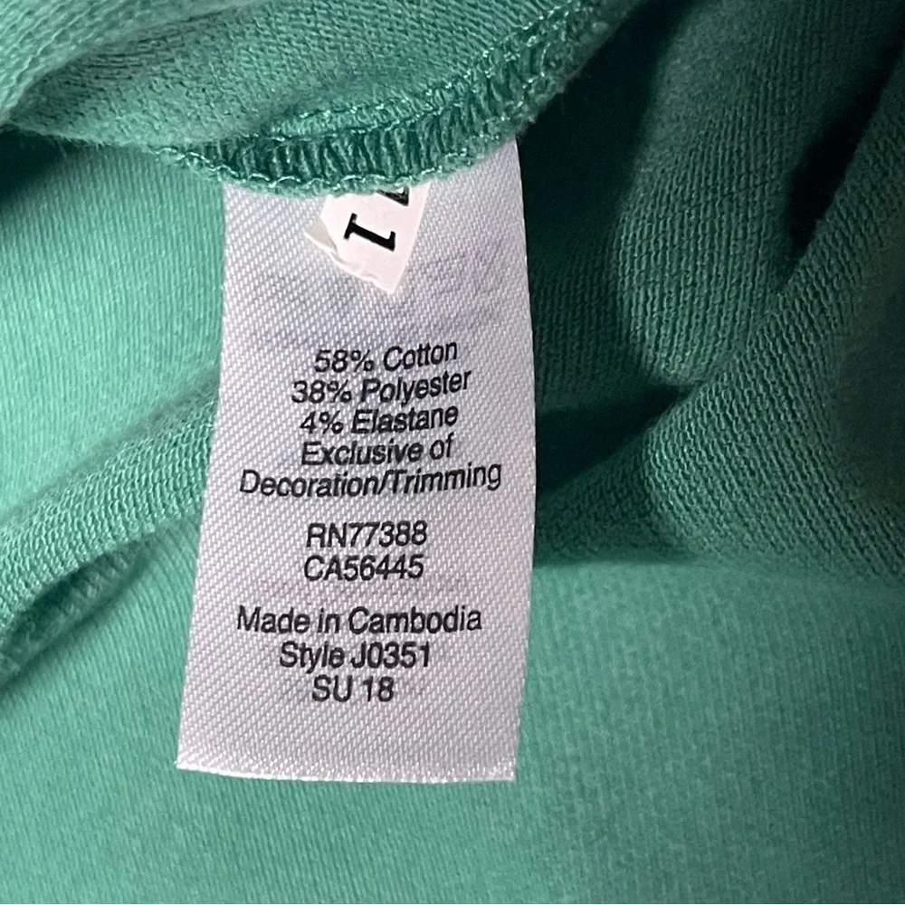 J.Crew Men’s Green XL Flex Pique Polo Shirt